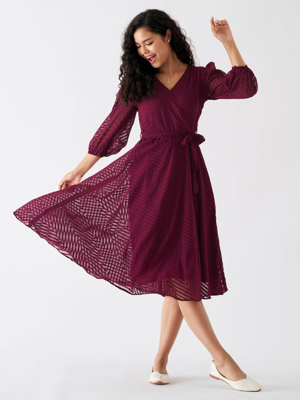 Fancy Plain & Solid  Designer Dress For women