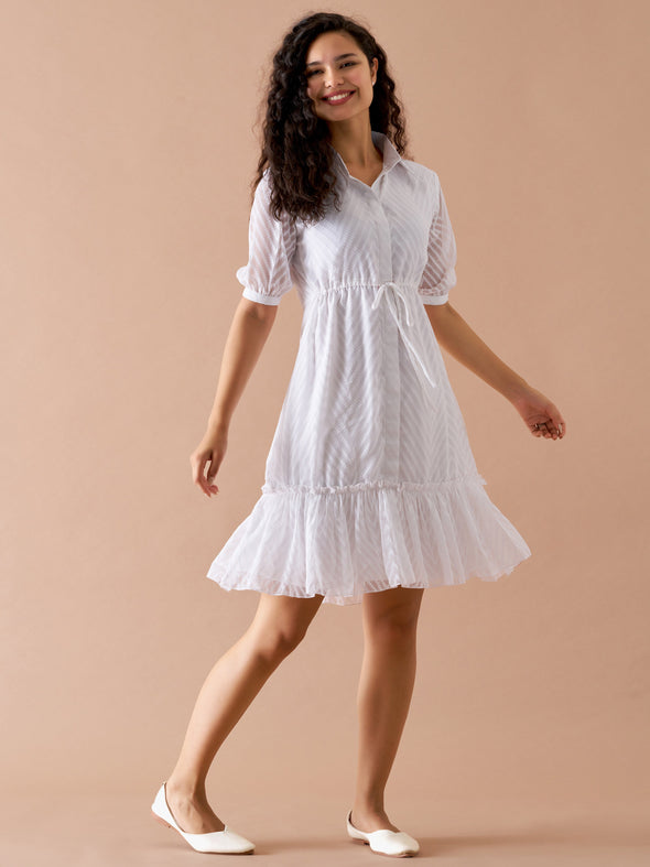 Fancy Plain & Solid Colour Designer Dress For women