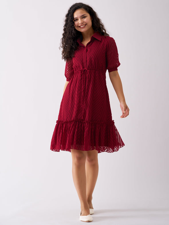 Fancy Plain & Solid Colour Designer Dress For women