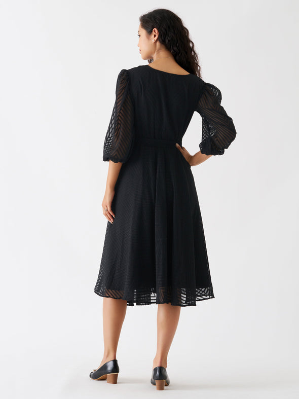 Fancy Plain & Solid  Designer Dress For women