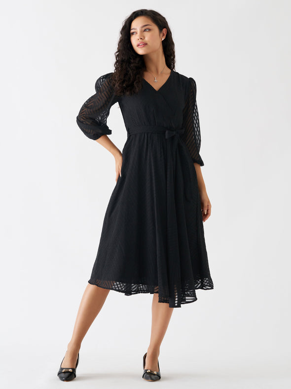 Fancy Plain & Solid  Designer Dress For women