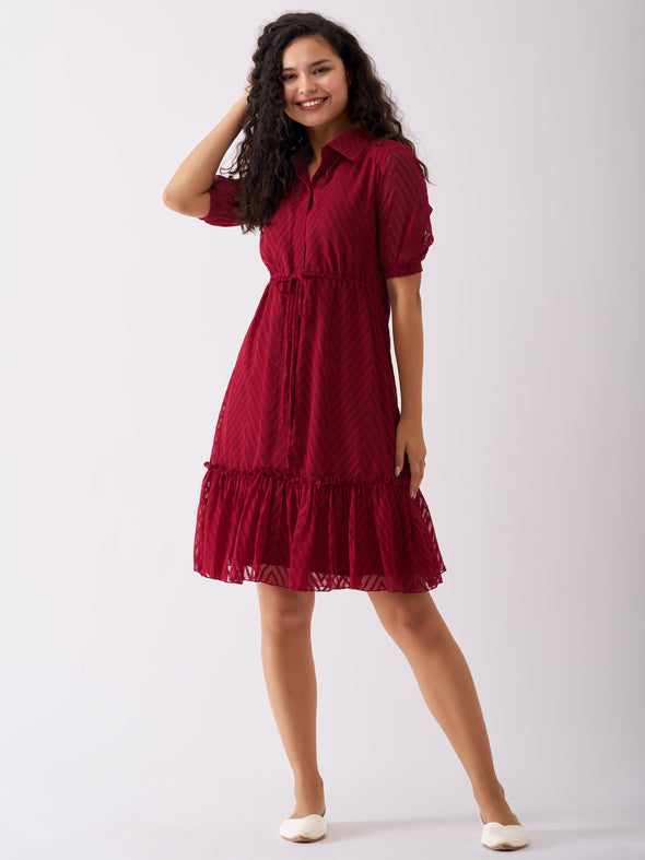Fancy Plain & Solid Colour Designer Dress For women