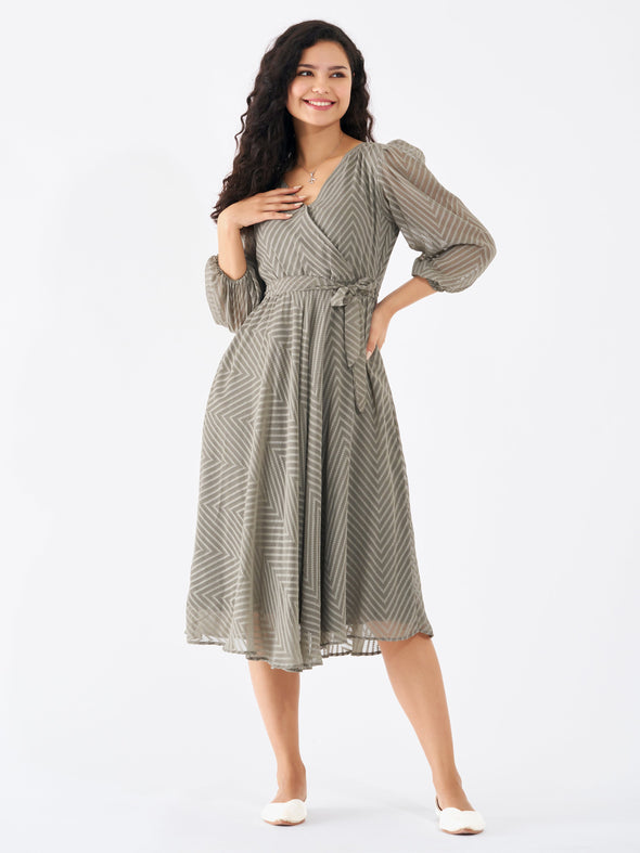 Fancy Plain & Solid  Designer Dress For women