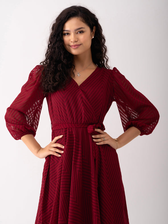Fancy Plain & Solid  Designer Dress For women