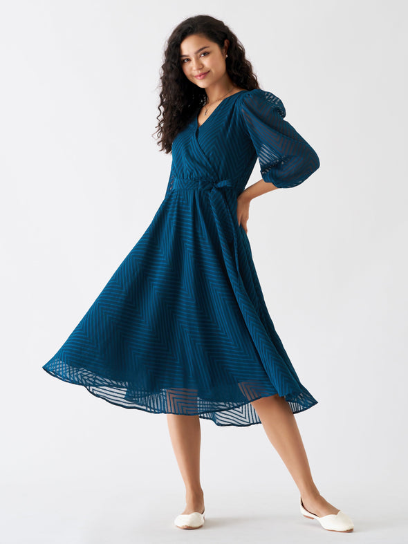 Fancy Plain & Solid  Designer Dress For women