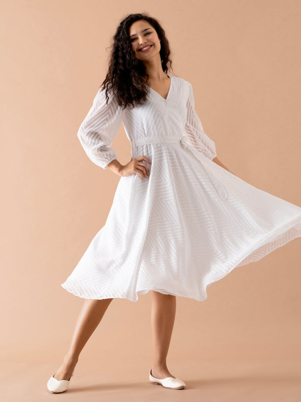 Fancy Plain & Solid  Designer Dress For women
