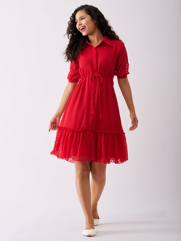 Fancy Plain & Solid Colour Designer Dress For women