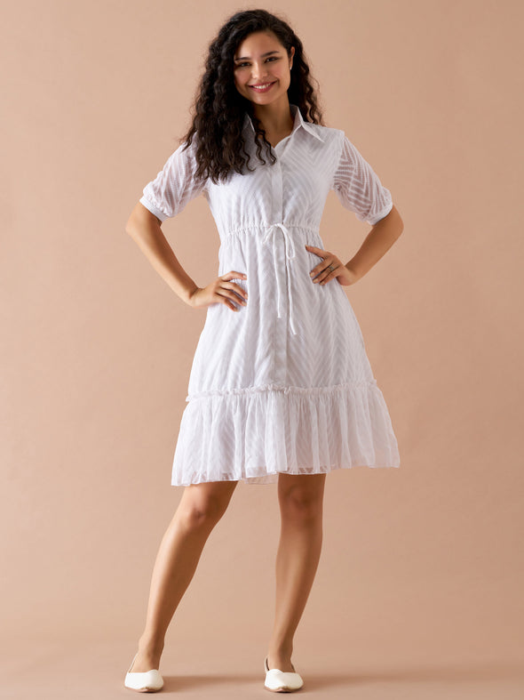 Fancy Plain & Solid Colour Designer Dress For women