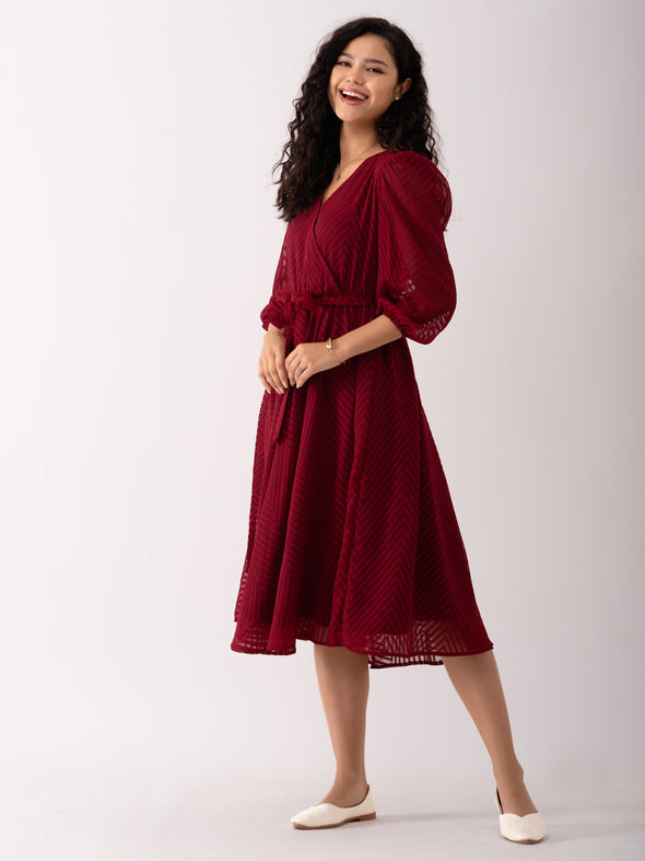 Fancy Plain & Solid  Designer Dress For women