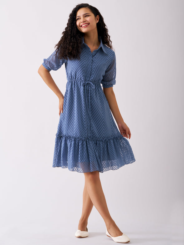 Fancy Plain & Solid Colour Designer Dress For women