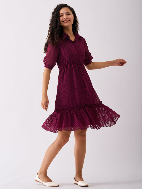 Fancy Plain & Solid Colour Designer Dress For women