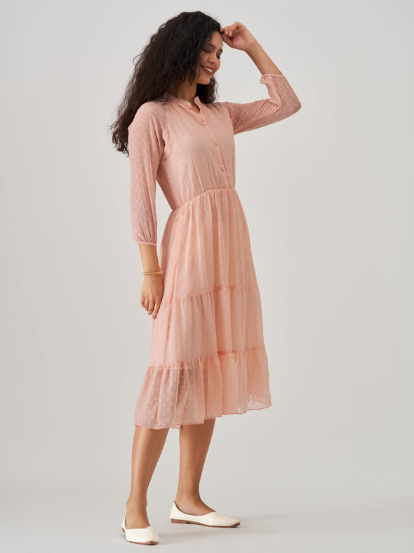 Polyster Plain & Solid Dress For Women