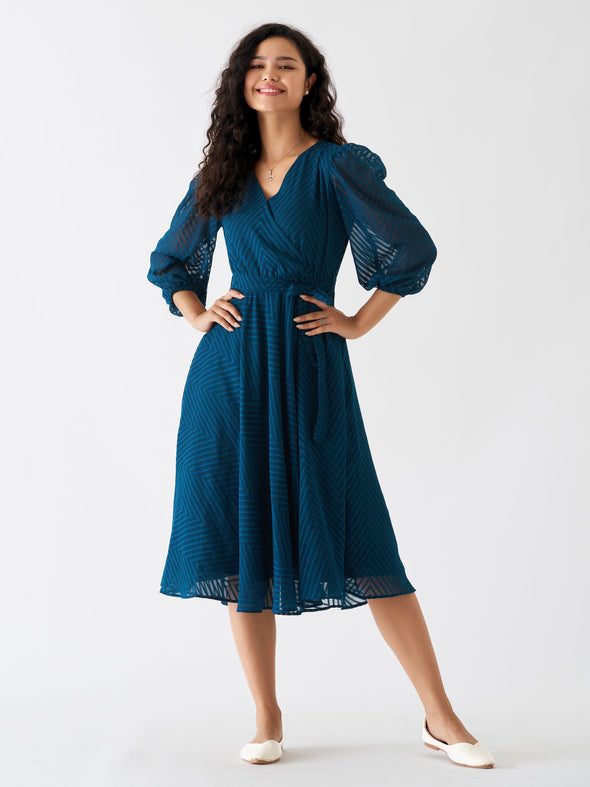 Fancy Plain & Solid  Designer Dress For women