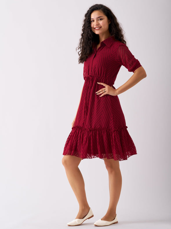 Fancy Plain & Solid Colour Designer Dress For women