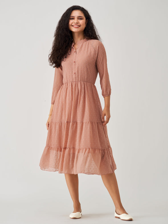 Polyster Plain & Solid Dress For Women