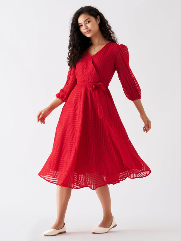 Fancy Plain & Solid  Designer Dress For women
