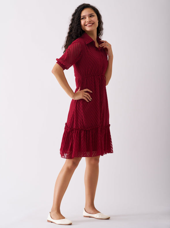 Fancy Plain & Solid Colour Designer Dress For women