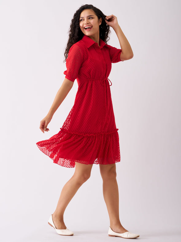 Fancy Plain & Solid Colour Designer Dress For women