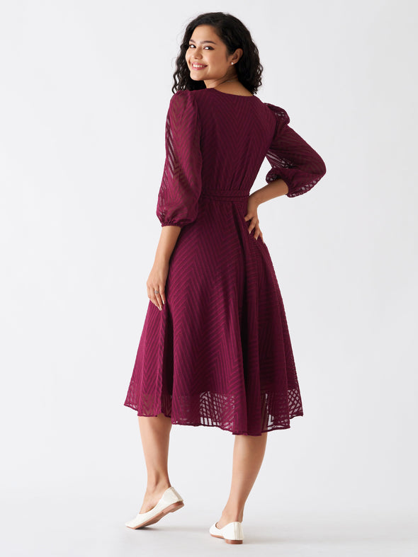 Fancy Plain & Solid  Designer Dress For women