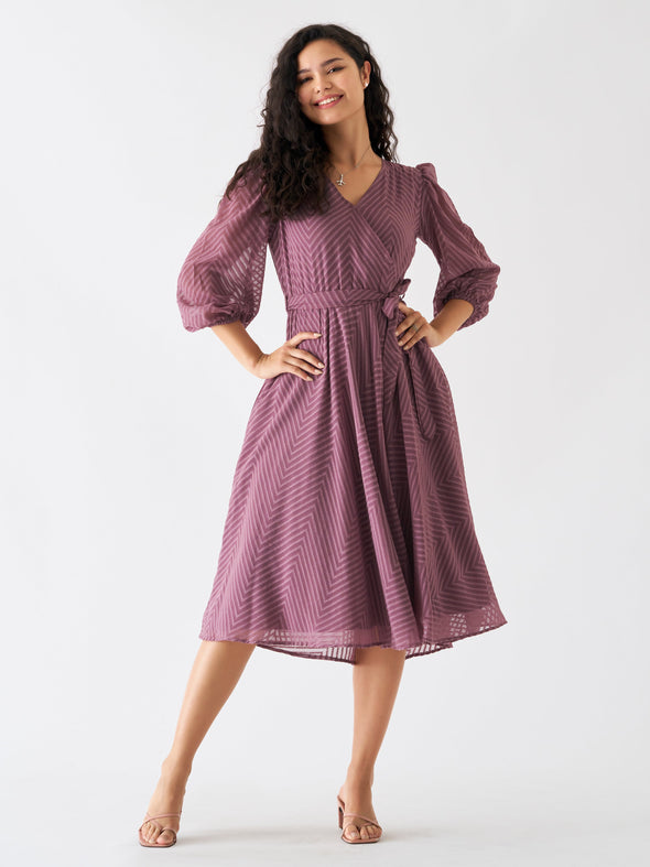Fancy Plain & Solid  Designer Dress For women