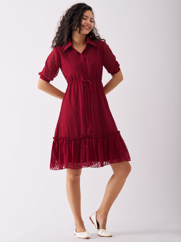 Fancy Plain & Solid Colour Designer Dress For women