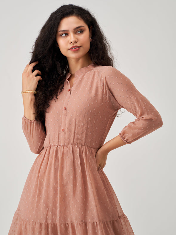 Polyster Plain & Solid Dress For Women