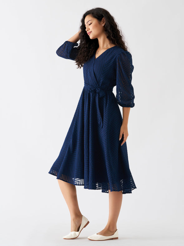 Fancy Plain & Solid  Designer Dress For women
