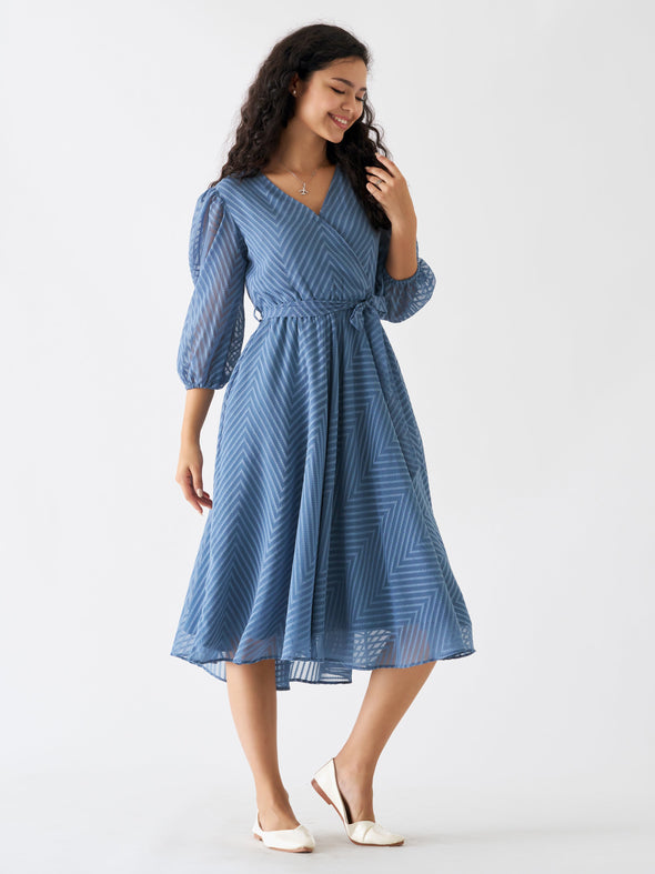 Fancy Plain & Solid  Designer Dress For women