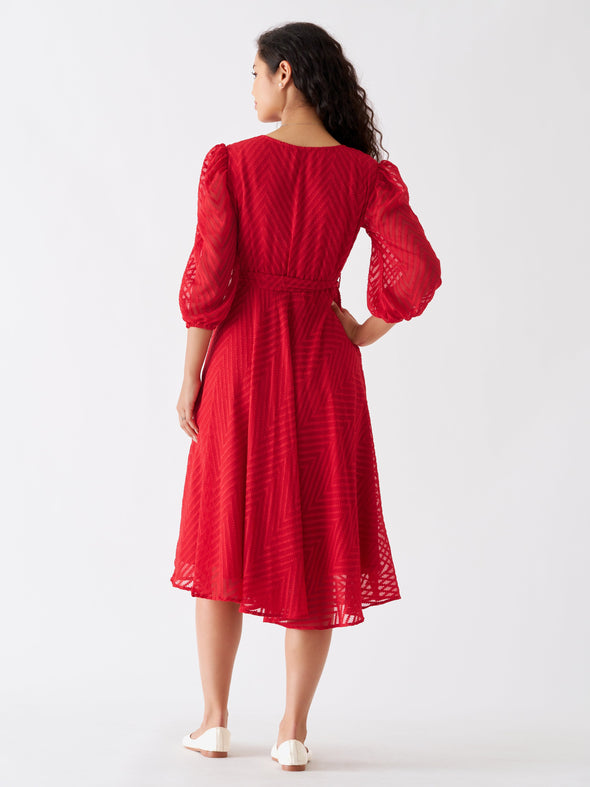 Fancy Plain & Solid  Designer Dress For women