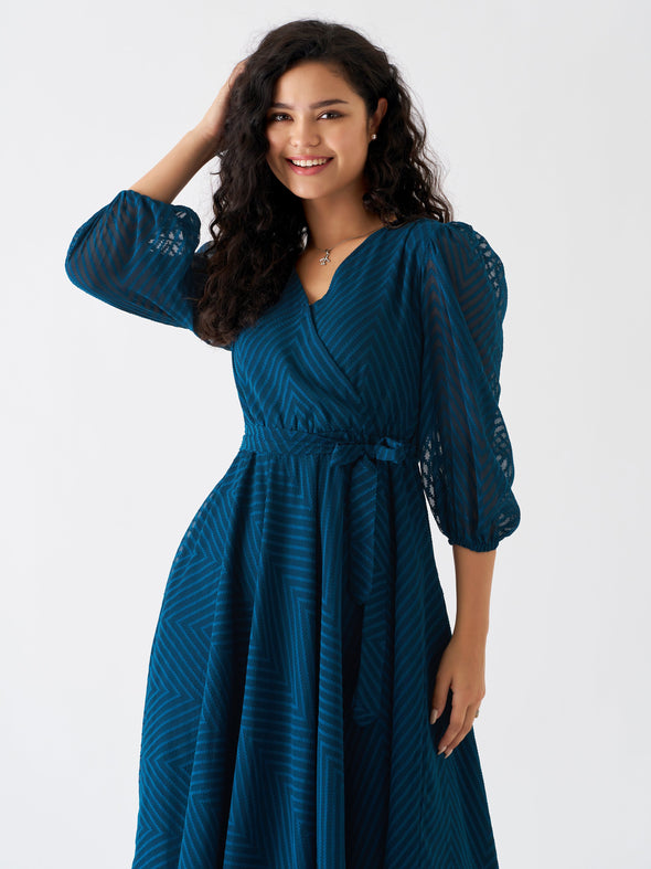 Fancy Plain & Solid  Designer Dress For women
