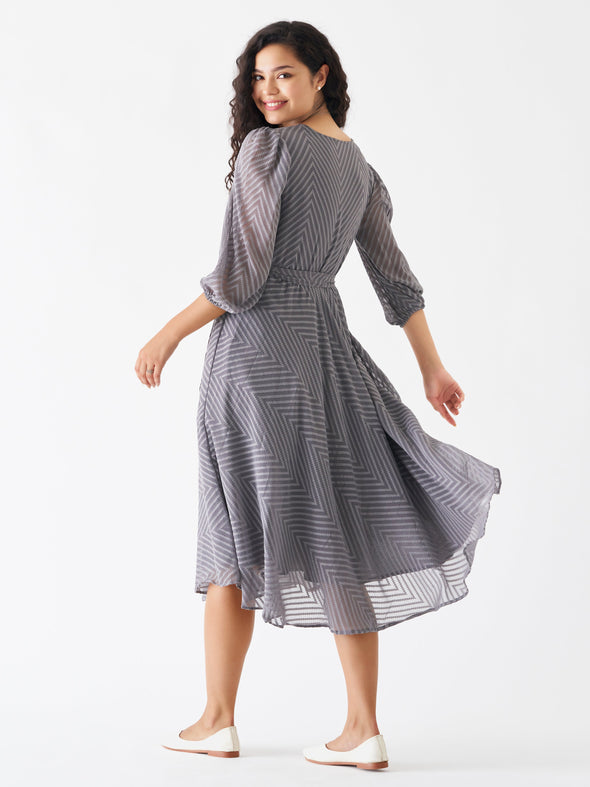 Fancy Plain & Solid  Designer Dress For women